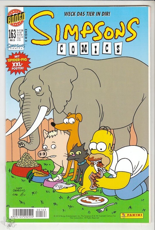 Simpsons Comics 163