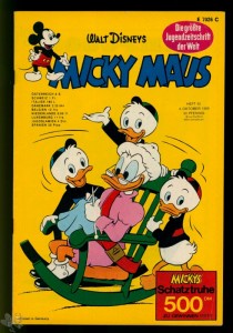 Micky Maus 40/1969 mit Klappseiten