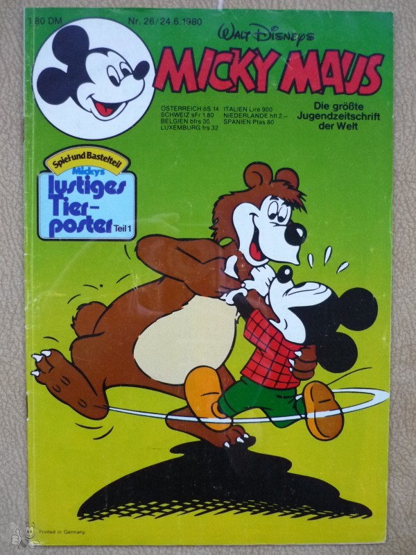 Micky Maus 1980: Nr. 26