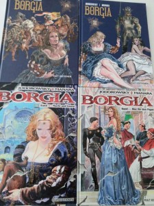 Konvolut -BORGIA Band 1-4 Kult Edition Hardcover