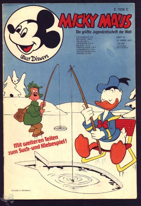 Micky Maus 1973: Nr. 10