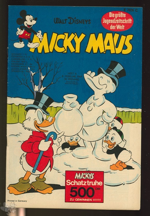Micky Maus 6/1969