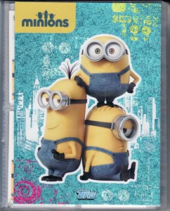 Sammelkartenalbum Minions Toops mit 100 Sammelkarten