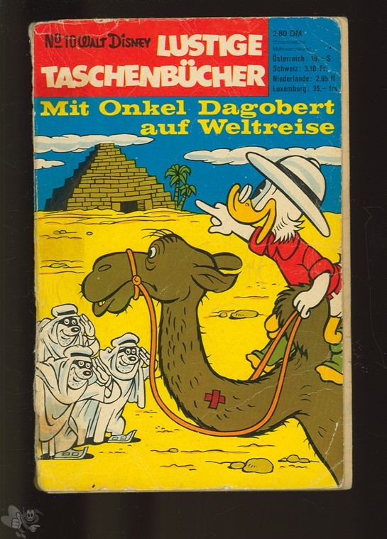 Walt Disneys Lustige Taschenbücher 10: Mit Onkel Dagobert auf Weltreise (1. Auflage)