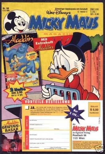 Micky Maus 1993: Nr. 50 (Österreich Ausgabe)