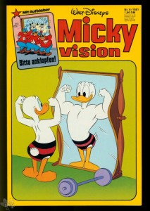 Mickyvision 6/1981 mit Sticker