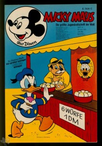 Micky Maus 31/1972 + Wimpel