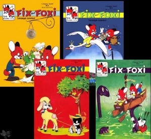 ECR FIX &amp; FOXI 91-94 4 Hefte im Set Originalreprints