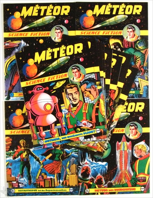 Meteor Nr. 23 - 34 CCH Verlag Science Fiction Comic 