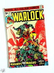  Warlock No. 10, US-Ausgabe (1972), Starlin&#039;s 2nd Thanos: Origin Thanos &amp; Gamora