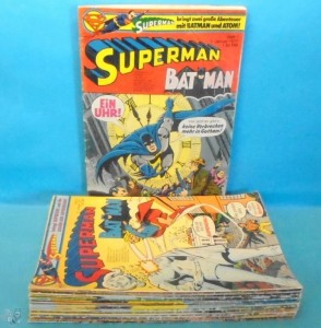 SUPERMAN Jahrgang 1977 fast komplett = 25 Hefte zusammen ohne Sammelecke Ehapa