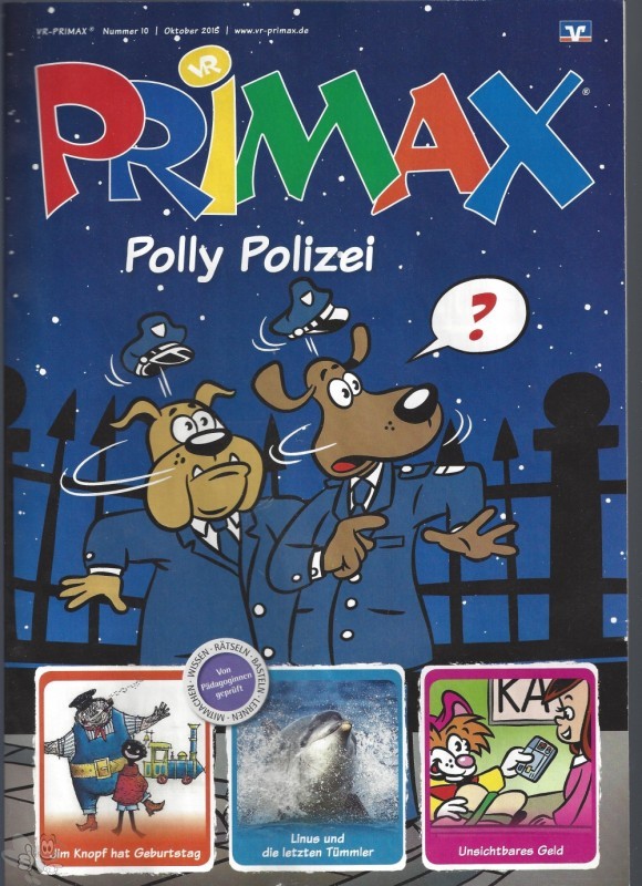 PRIMAX 10/2015 Volksbank - Polly Polizei
