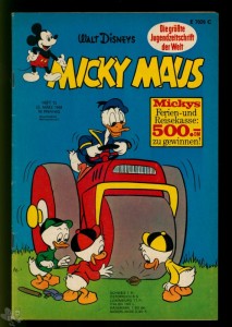 Micky Maus 12/1968 mit Klappseiten