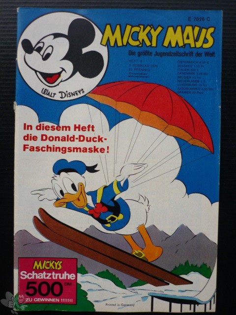 Micky Maus 1970: Nr. 6