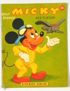 Micky als Flieger 