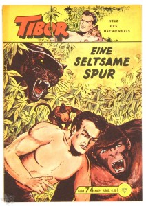 Tibor - Held des Dschungels (Lehning) 74: Eine seltsame Spur