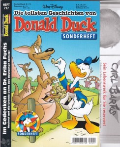 Die tollsten Geschichten von Donald Duck 217 mit Beilage