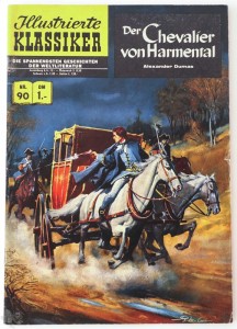 Illustrierte Klassiker 90: Der Chevalier von Harmental (1. Auflage)