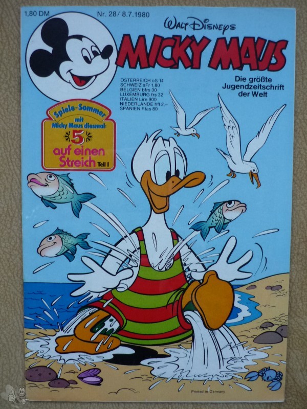 Micky Maus 1980: Nr. 28