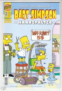 Bart Simpson 21: Haarspalter