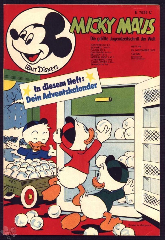 Micky Maus 1972: Nr. 48