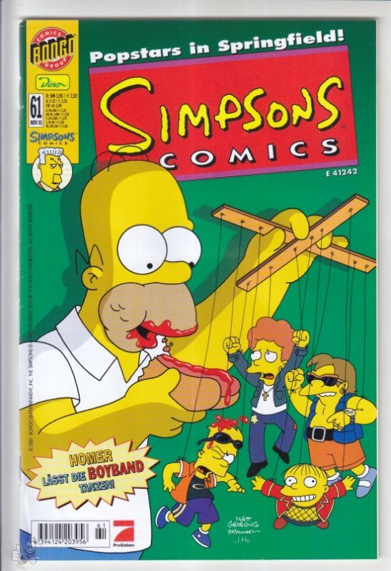 Simpsons Comics 61