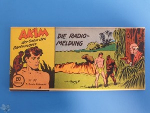Akim - Der Sohn des Dschungels (Lehning) 71: Die Radiomeldung