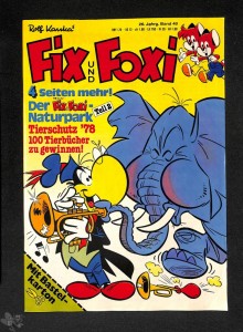Fix und Foxi : 26. Jahrgang - Nr. 40 mit Bastelbogen