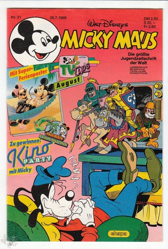 Micky Maus 31/1988