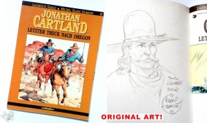 Jonathan Cartland 2: Letzter Treck nach Oregon-MIT ORIGINAL-Art von Blanc Dumont