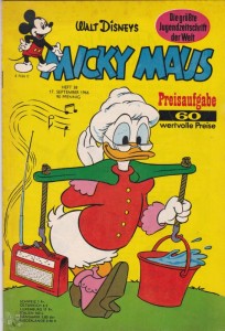 Micky Maus 38/1966 mit Sammelmarke