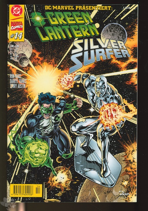 DC gegen Marvel 14: Green Lantern / Silver Surfer