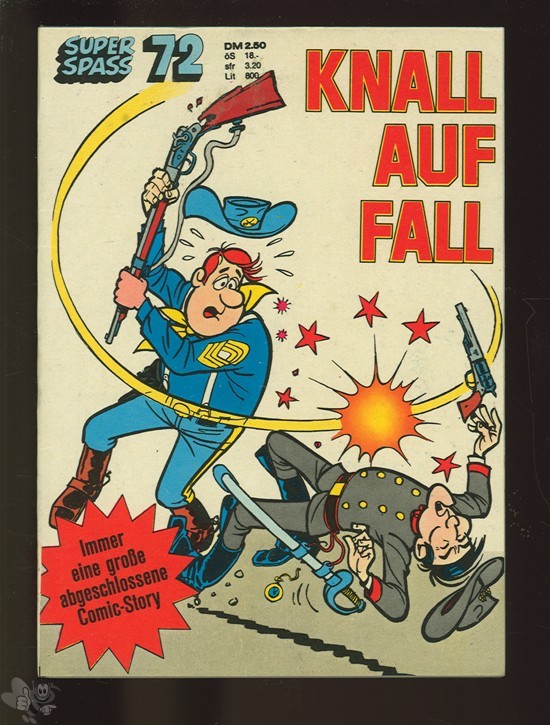 Kauka Super Serie 72: Die Blauen Boys: Knall auf Fall