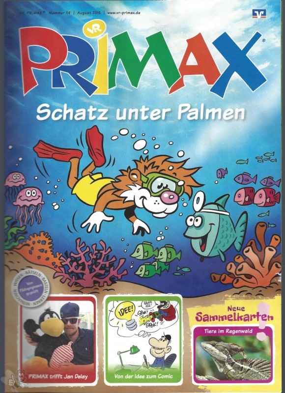 PRIMAX 8/2015 Volksbank - Schatz unter Palmen