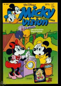 Mickyvision 10/1990 mit Sticker