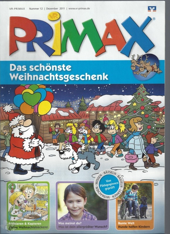 PRIMAX 12/2011 Volksbank - Das schönste Weihnachtsgeschenk