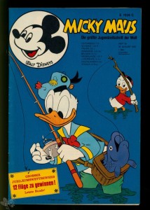 Micky Maus 34/1970 mit Klappseiten