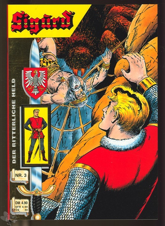 Sigurd - Der ritterliche Held (Kioskausgabe) 3: Cover-Version 2