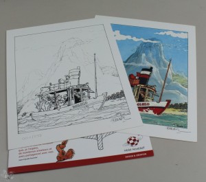 Portfolio Fournier mit 2 Ex Libris signiert/limitiert