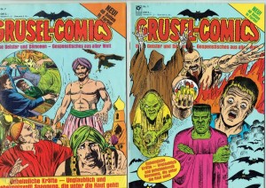 Grusel-Comics 1-7 Konvolut