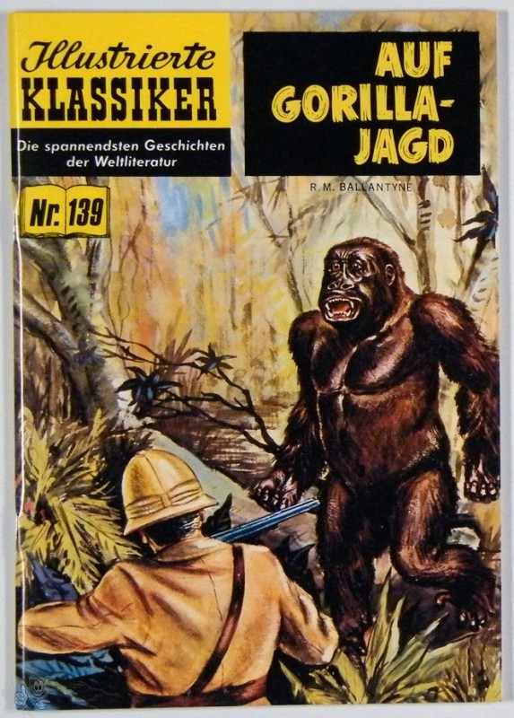 Illustrierte Klassiker 139: Auf Gorillajagd