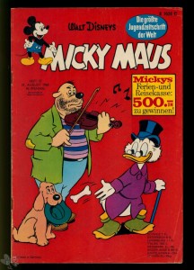 Micky Maus 35/1968 mit Klappseiten