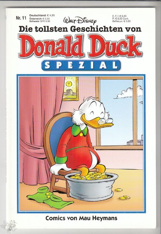 Die tollsten Geschichten von Donald Duck Spezial 11: Comics von Mau Heymans