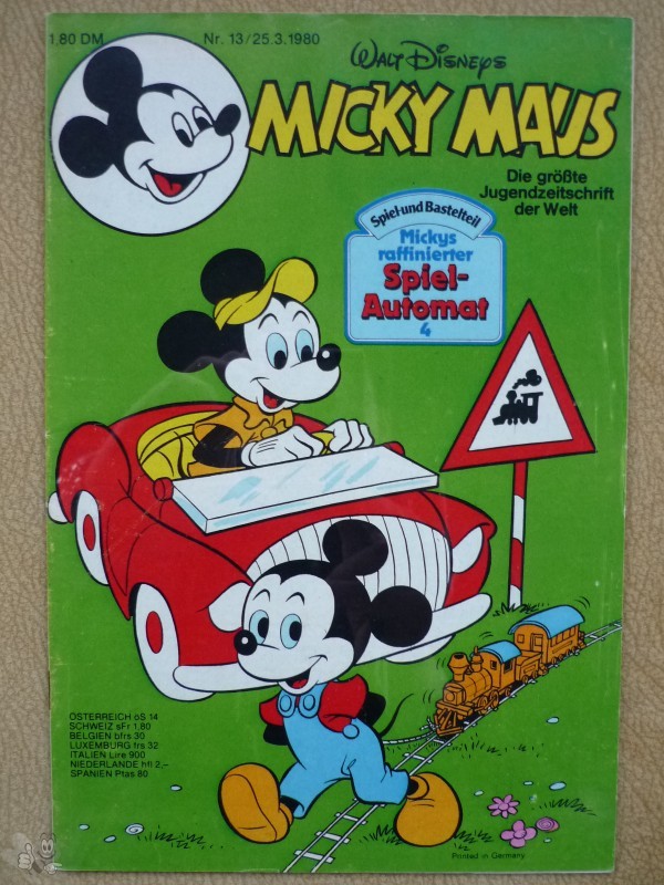Micky Maus 1980: Nr. 13