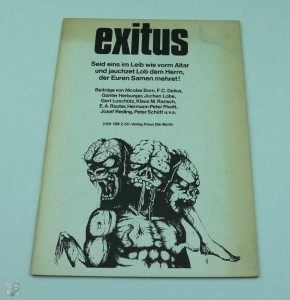 Exitus Klaus Bär Verlag incl Beilage