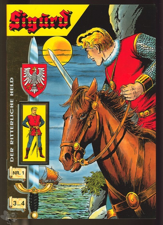 Sigurd - Der ritterliche Held (Kioskausgabe) 1: Cover-Version 3