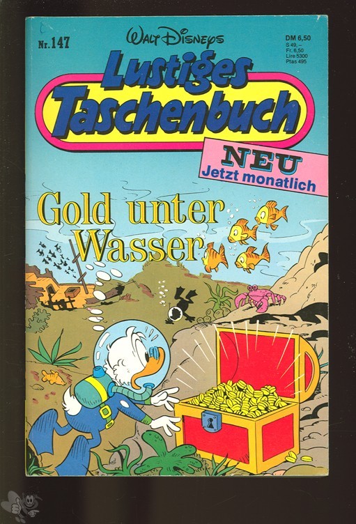 Walt Disneys Lustige Taschenbücher 147: Gold unter Wasser