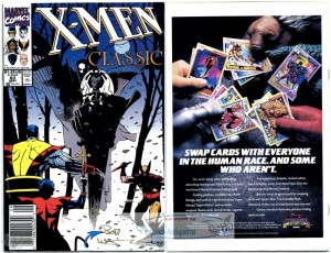X-Men Classic (Marvel) Nr. 63 - signiert von Bob Wiacek   -   L-Gb-18-046