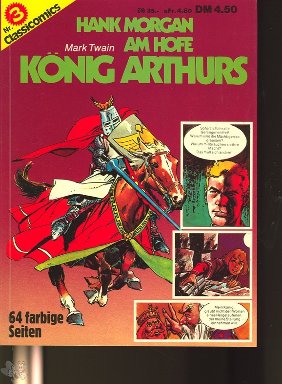 Classicomics 3: Hank Morgan - Am Hofe König Arthurs (Softcover)