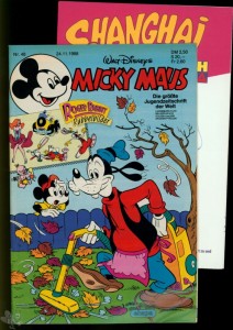 Micky Maus 48/1988 + Teldec Prospekt